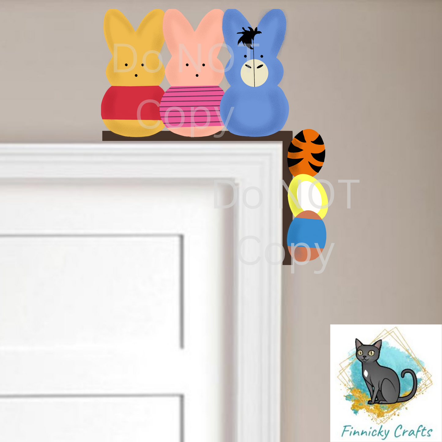 Peeps Corner Sitter Digital Design PNG
