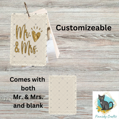 Wedding Brag Book Photo Album Sublimation PNG - Instant Digital Download - PNG