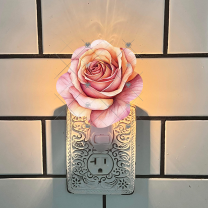 Rose Sublimation Flower Digital Design- Bundle - Earrings - Signs - Design - keyring - badge reel - bag shirt design