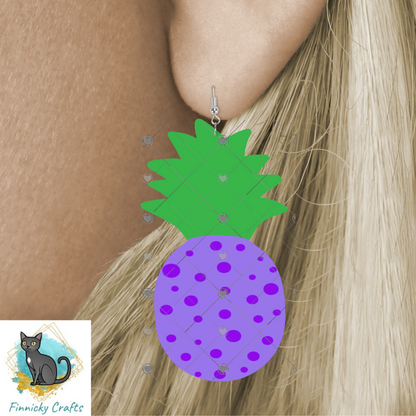 Pineapple Shape png - Sublimation Designs - Wall Hanger - Earring Png - T-shirts - Pillows - Digital Design Download