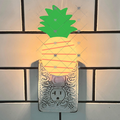 Pineapple Shape png - Sublimation Designs - Wall Hanger - Earring Png - T-shirts - Pillows - Digital Design Download