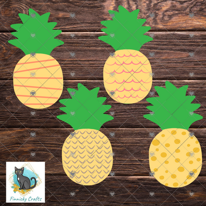 Pineapple Shape png - Sublimation Designs - Wall Hanger - Earring Png - T-shirts - Pillows - Digital Design Download