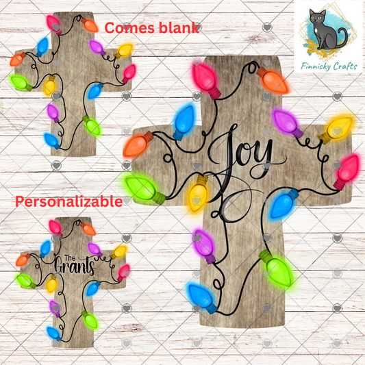 Christmas Cross, Sublimation, Digital, PNG Design, Download for Earrings, Wall Decor, Door Hanger, Keychain