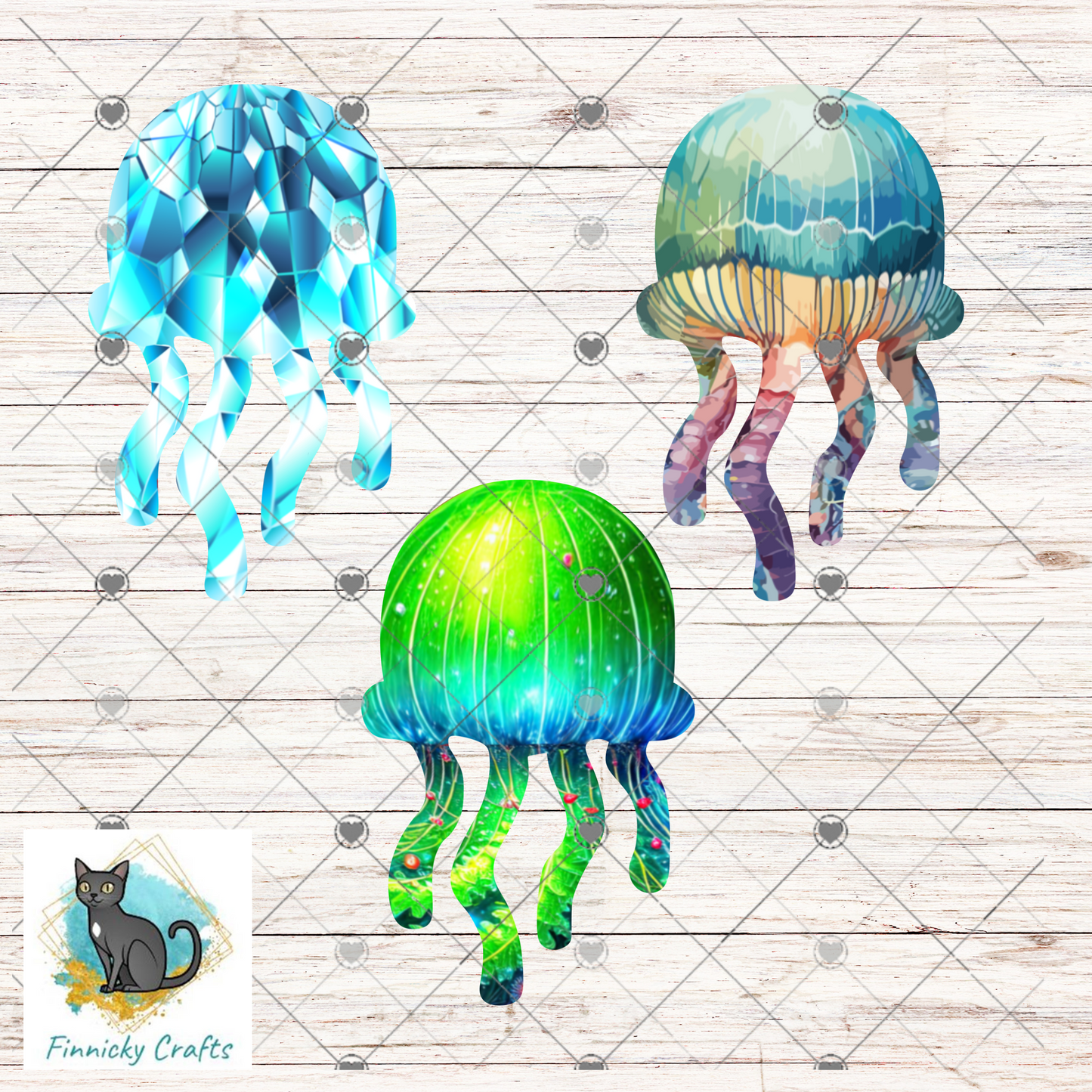 Jellyfish Earrings, Badge Reels, Decor, Signs, Sublimation, Digital, PNG Design, Earrings.