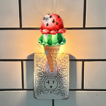 Ice Cream Cone Earrings Bundle Sublimation, Digital, PNG, Design, Download