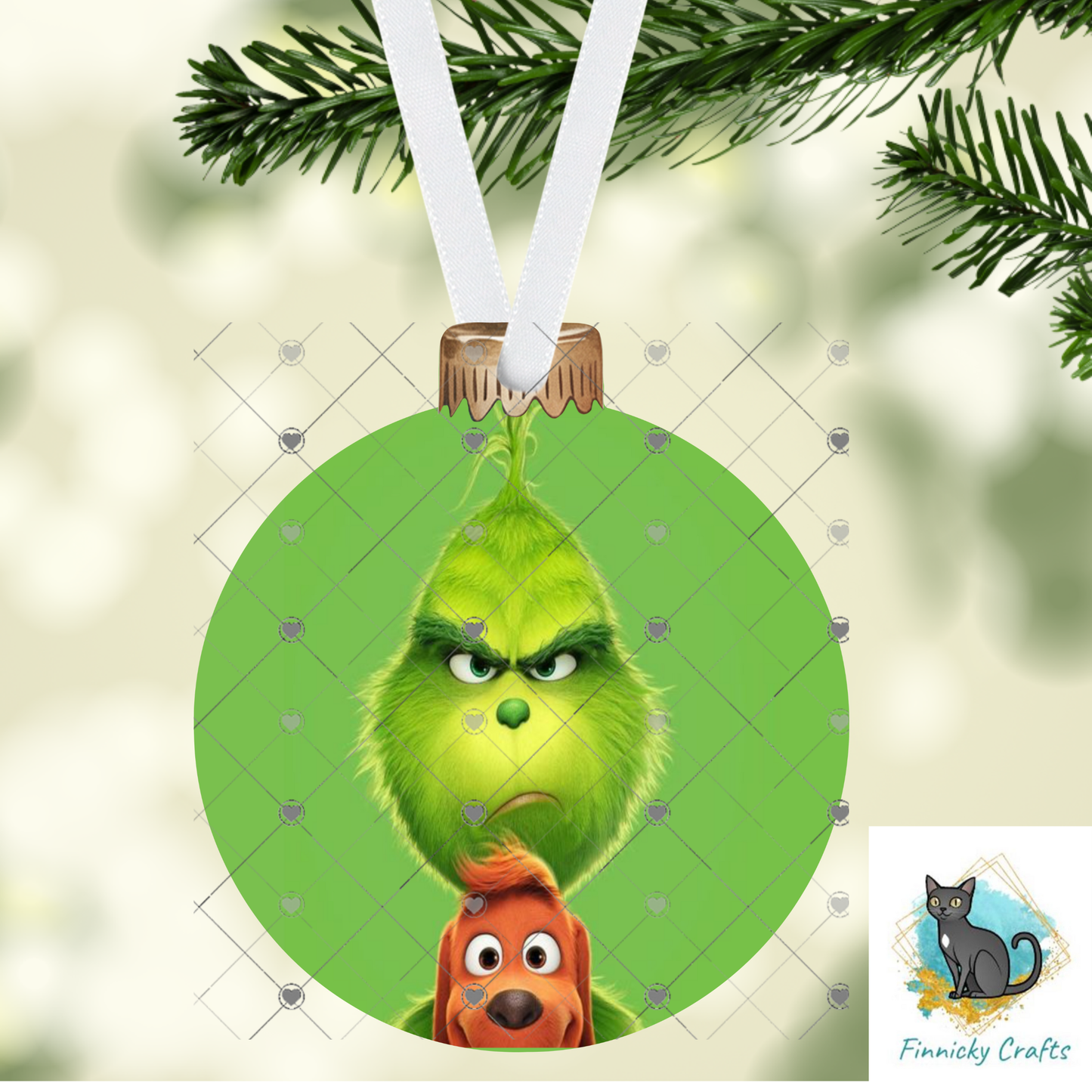 Green Guy Bobber Bulb Ornament, Christmas Countdown, Sublimation, Digital, PNG, Design, Download Only