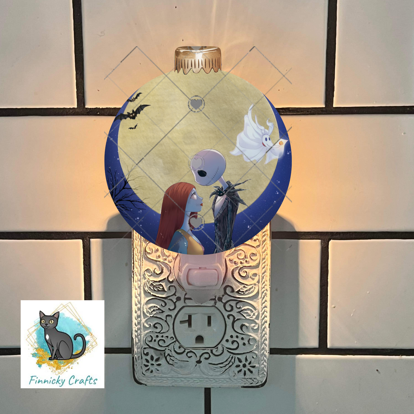 Christmas Nightmare Bobber Bulb Ornament, Christmas Countdown, Sublimation, Digital, PNG, Design, Download Only, Blank, Numbers