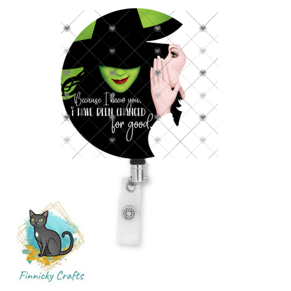 Green Witch Friendship Ornament png - Sublimation Designs Wall Hanger - Badge Reel, keyring, sign, Night Light, Decor
