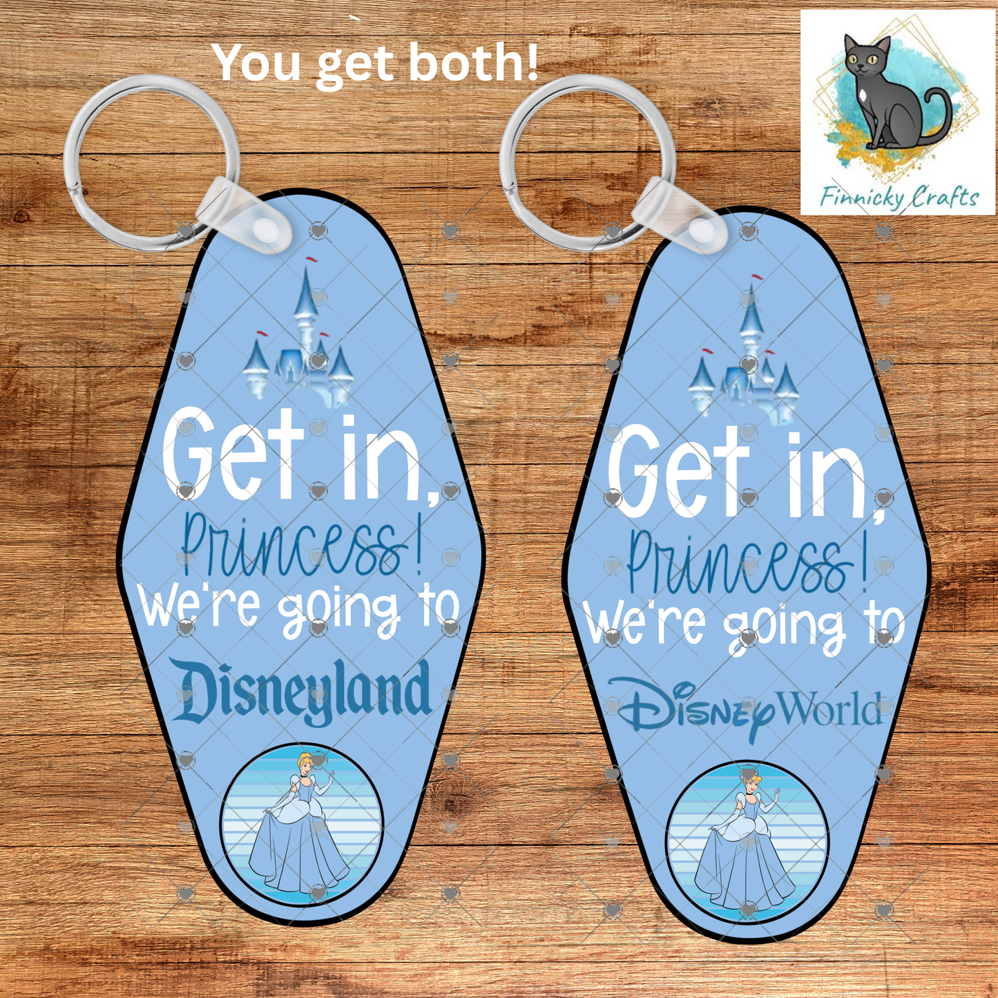 Princess Motel/Hotel Key, Sublimation, Digital, PNG Design, Download for Keychain