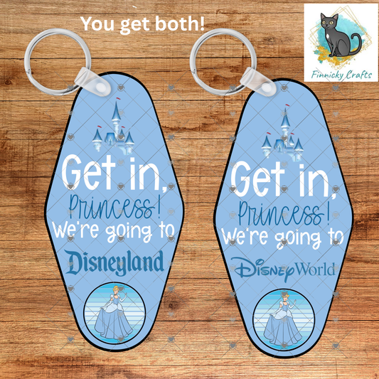 Princess Motel/Hotel Key, Sublimation, Digital, PNG Design, Download for Keychain