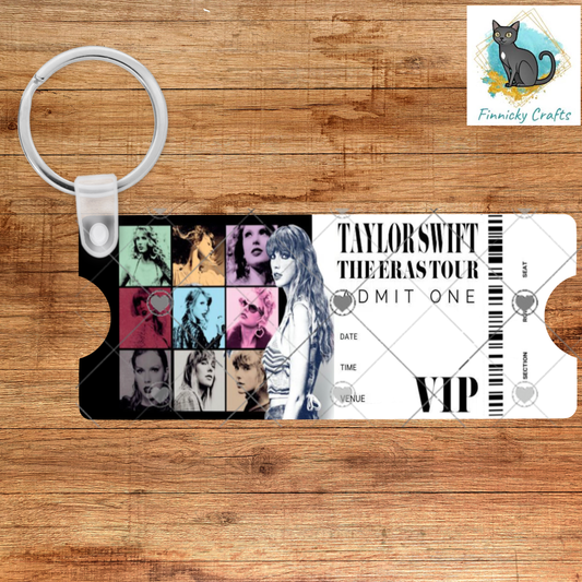 Concert Ticket Memorabilia- Keyring, Ornament - New Driver - Keepsake