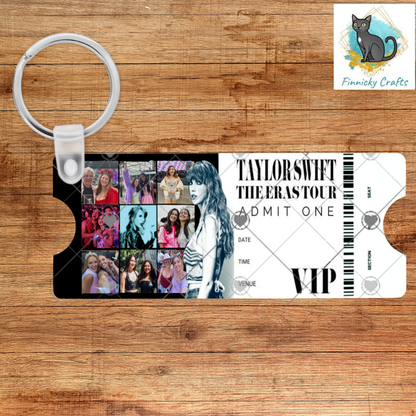 Concert Ticket Memorabilia- Keyring, Ornament - New Driver - Keepsake