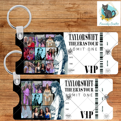 Concert Ticket Memorabilia- Keyring, Ornament - New Driver - Keepsake