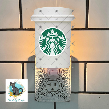 To Go Coffee Cup, Mermaid, Sublimation, PNG, Digital Download, Earrings, Decoration