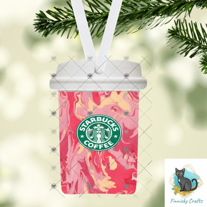 Swirl To Go Coffee Cup, Mermaid, Sublimation, PNG, Digital Download, Earrings, Decoration