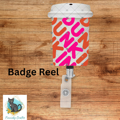 To Go Coffee Cup, Donut, Sublimation, PNG, Digital Download, Earrings, Decoration