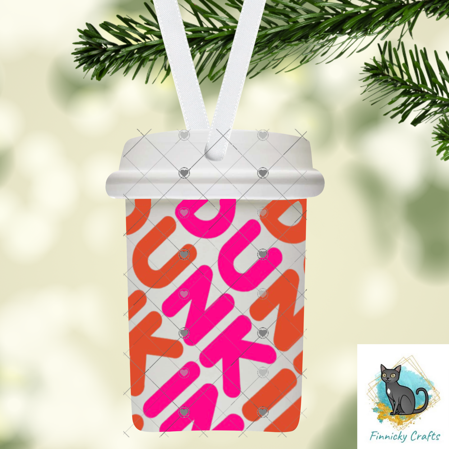 To Go Coffee Cup, Donut, Sublimation, PNG, Digital Download, Earrings, Decoration