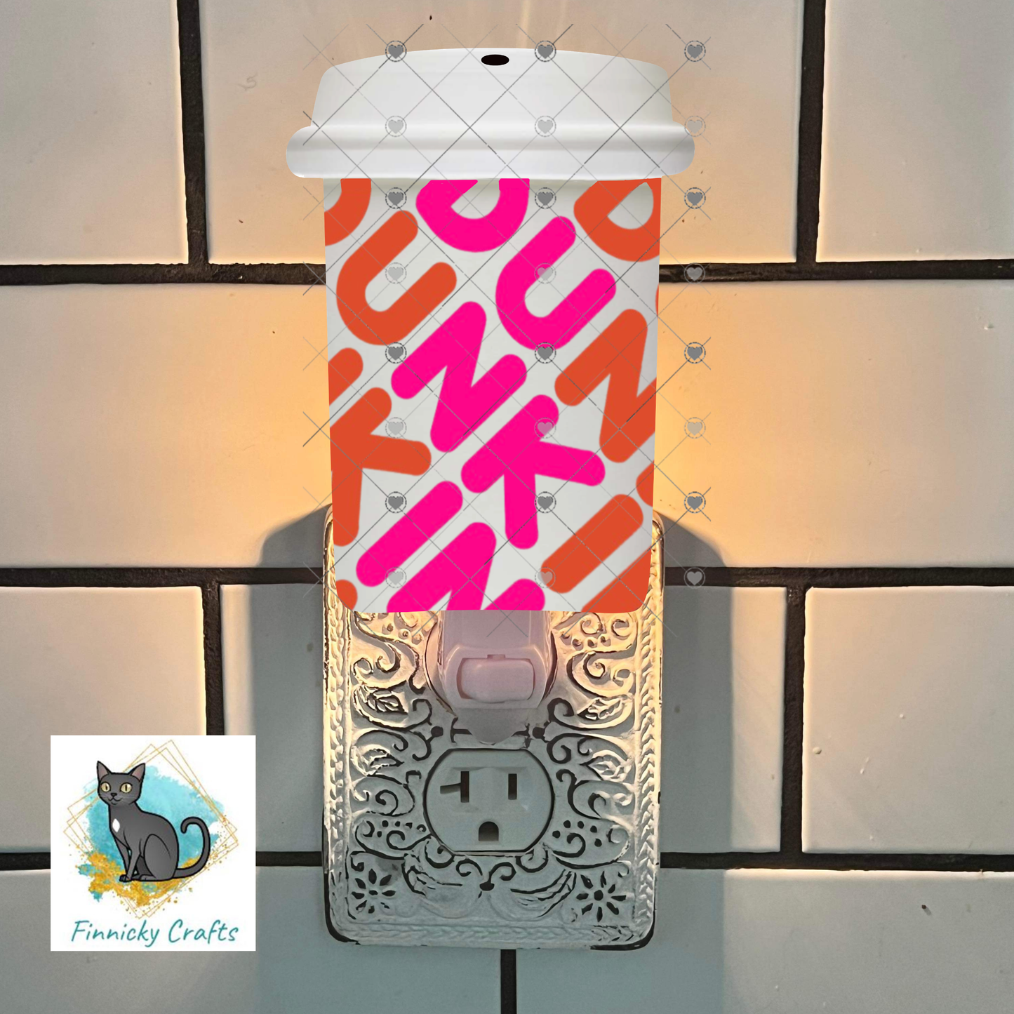To Go Coffee Cup, Donut, Sublimation, PNG, Digital Download, Earrings, Decoration
