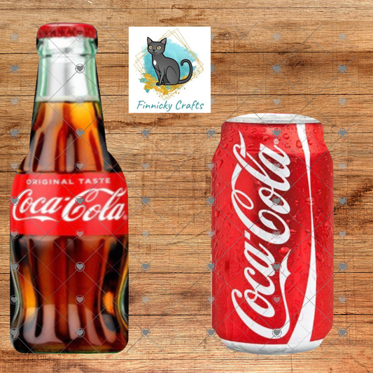 Cola Bottle and Can Sublimation Bundle