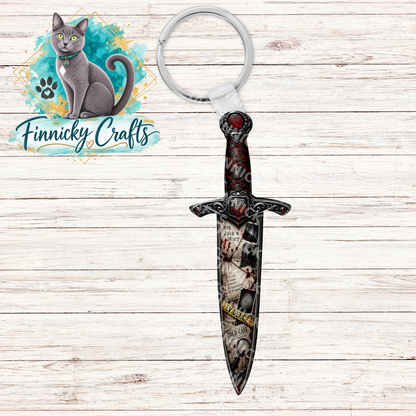Dagger -PNG Sublimation Design for Earrings, Instant Digital Download