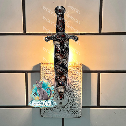 Dagger -PNG Sublimation Design for Earrings, Instant Digital Download