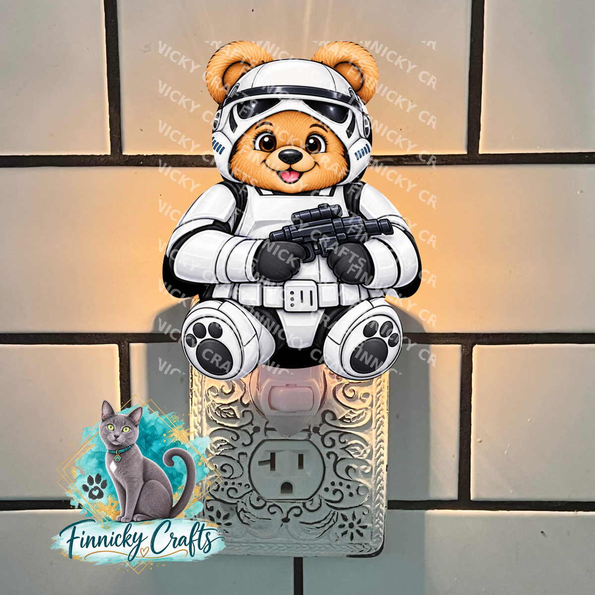 Star Conflict Bears Sublimation Designs (Digital Download) - Keyring, earrings, night light