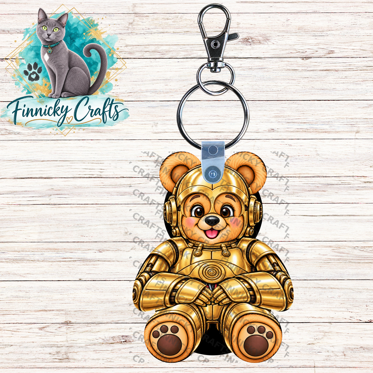 Star Conflict Bears Sublimation Designs (Digital Download) - Keyring, earrings, night light
