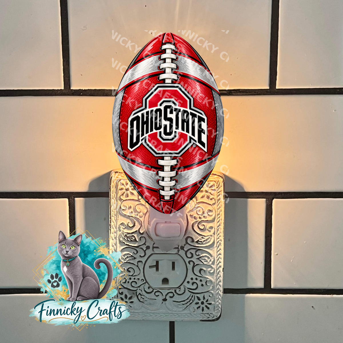 Ohio State University Football Png Sublimation Designs -Football Shape Drop Earrings Digital Download-  Decor, Earrings, Keyring, DTF