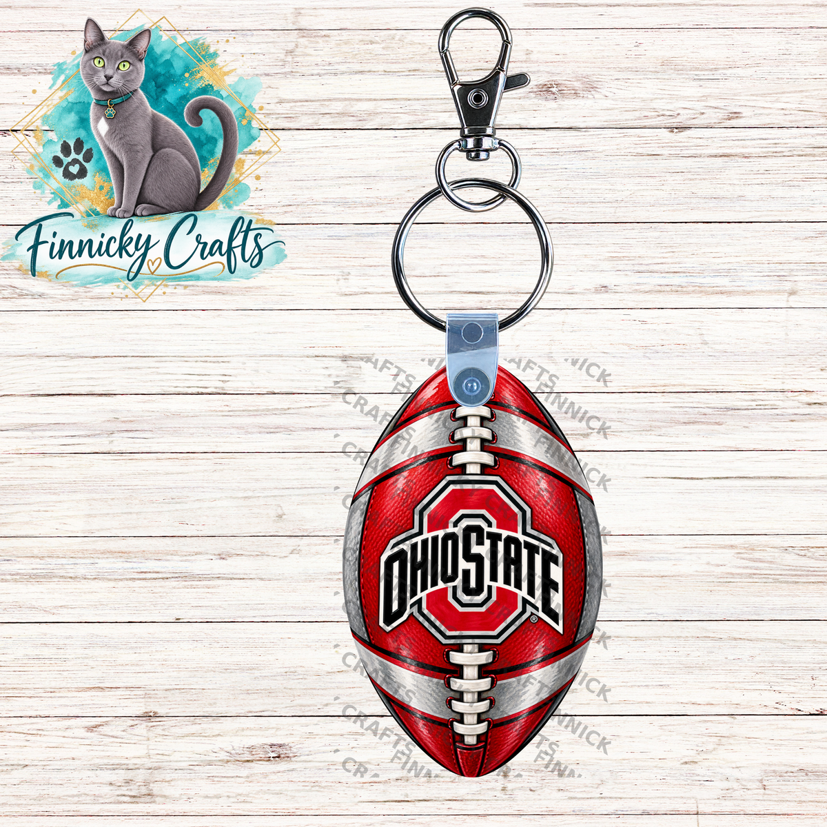 Ohio State University Football Png Sublimation Designs -Football Shape Drop Earrings Digital Download-  Decor, Earrings, Keyring, DTF