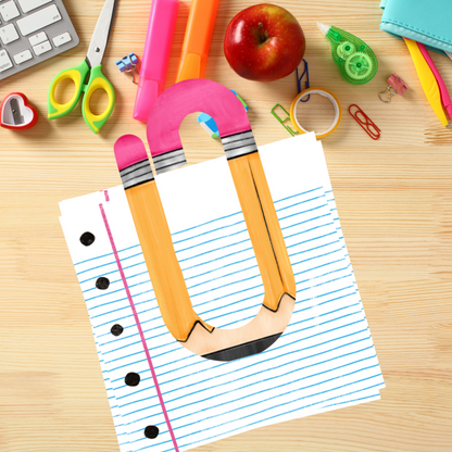 School Teacher Bookmark Paperclip BUNDLE Sublimation PNG - Instant Digital Download - PNG