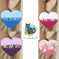 Floral Hearts Bundle, Earrings, Keychain, Wall Hanger, Door Hanger, Sublimation, Digital, PNG, Design, Download Only (Copy)