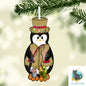 Fisherman Penguin  Ornament,  Nightlight, Decoration, Winter, Christmas, gift, Sublimation, Digital, PNG, Design, Download, MDF, Acrylic