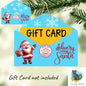 Christmas Letter, Letter from Santa, Gift Card holder, Sublimation, Digital Design, PNG, Download, Decoration, Door Hanger, Ornament