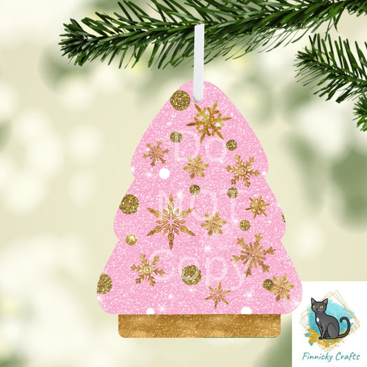 Chubby Christmas Tree - earrings, night light, sign -  Christmas Ornament Digital File, MDF, Acrylic, DTF