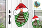 Football with Santa Hat, Earrings, Sublimation, Digital, PNG, Design, Download Only, Ornament, Decoration