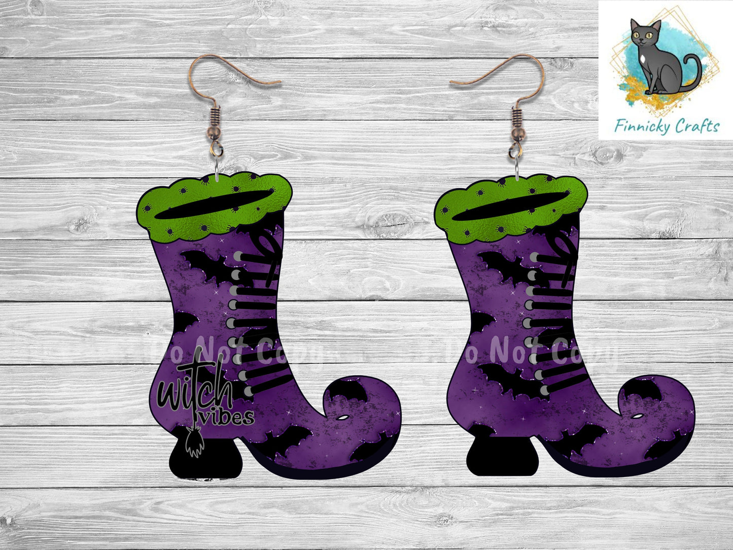 Fall, Halloween, Witch's Boot, Spooky, Welcome, Round, Coaster, Door Wall Hanger, Sublimation, Digital, PNG, Design, Download Only, Tiered