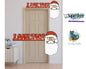 I saw that - Santa door sign png