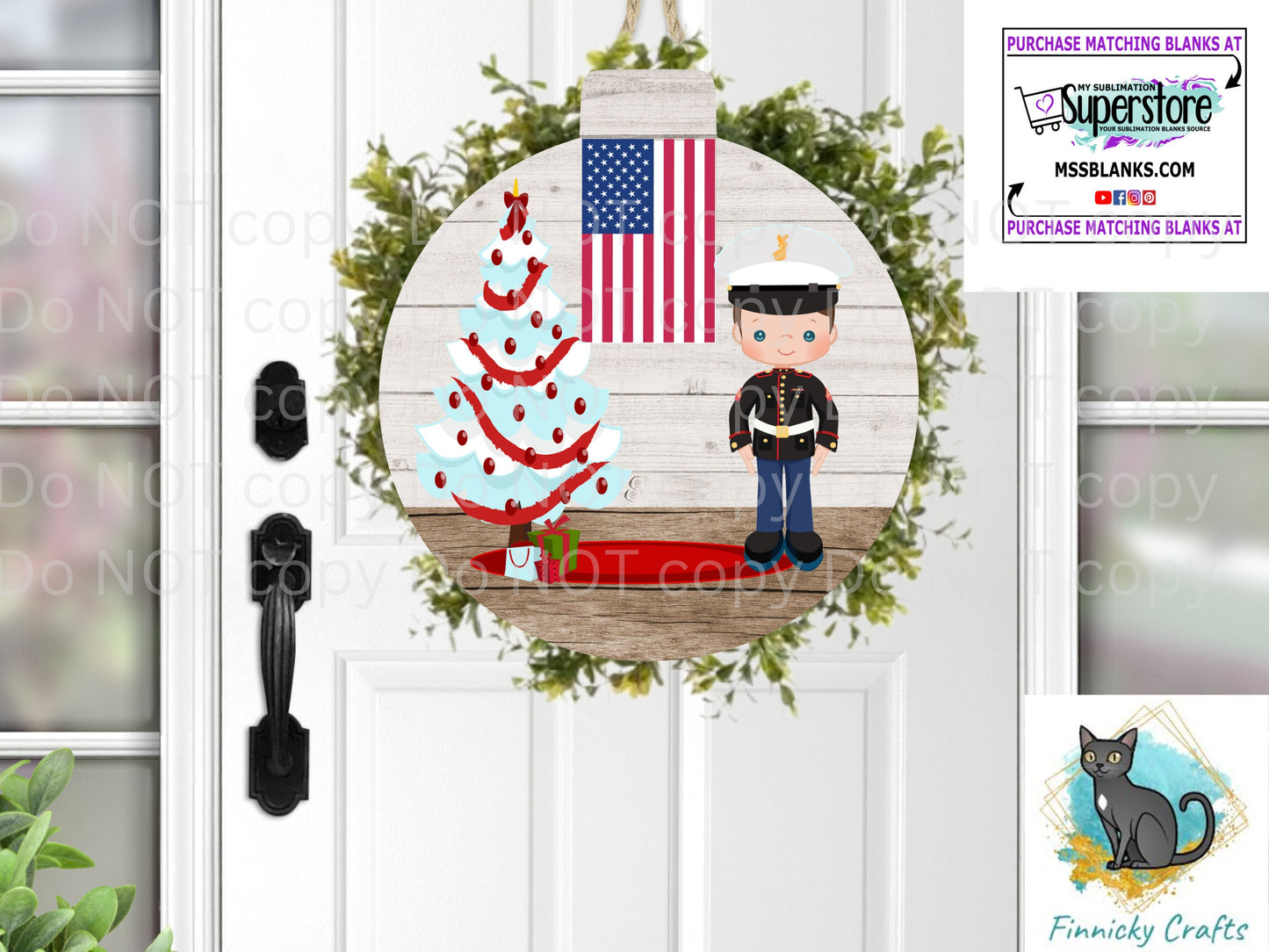 Bulb, Bobber, Military, Army, Marines, Navy, Christmas, Digital, PNG, Download, Ornament, Sublimation, Coaster, Round, Christmas, Badge Reel