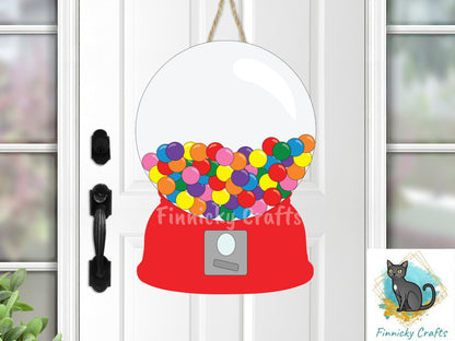 Gumball Machine png - Sublimation Designs Wall Hanger - Earrings - Door Hanger - Snow Globe Shape