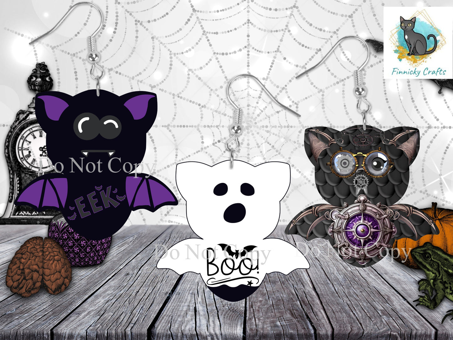 Chubby Bat Bundle, Sublimation, steampunk, ghost, eek,Digital, PNG Design, Download for Earrings, Wall Decor, Door Hanger, Keychain