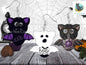 Chubby Bat Bundle, Sublimation, steampunk, ghost, eek,Digital, PNG Design, Download for Earrings, Wall Decor, Door Hanger, Keychain