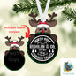Customizable Reindeer with bulb, Christmas ornament, Sublimation, Digital, PNG, Design, Download Only, Ornament, Decoration, Sign