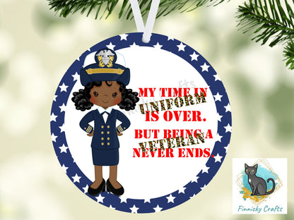 Military Bundle, Veterans Day, Women, Digital, PNG, Download, Ornament, Sublimation, Coaster, Round, Badge Reel, Keyring