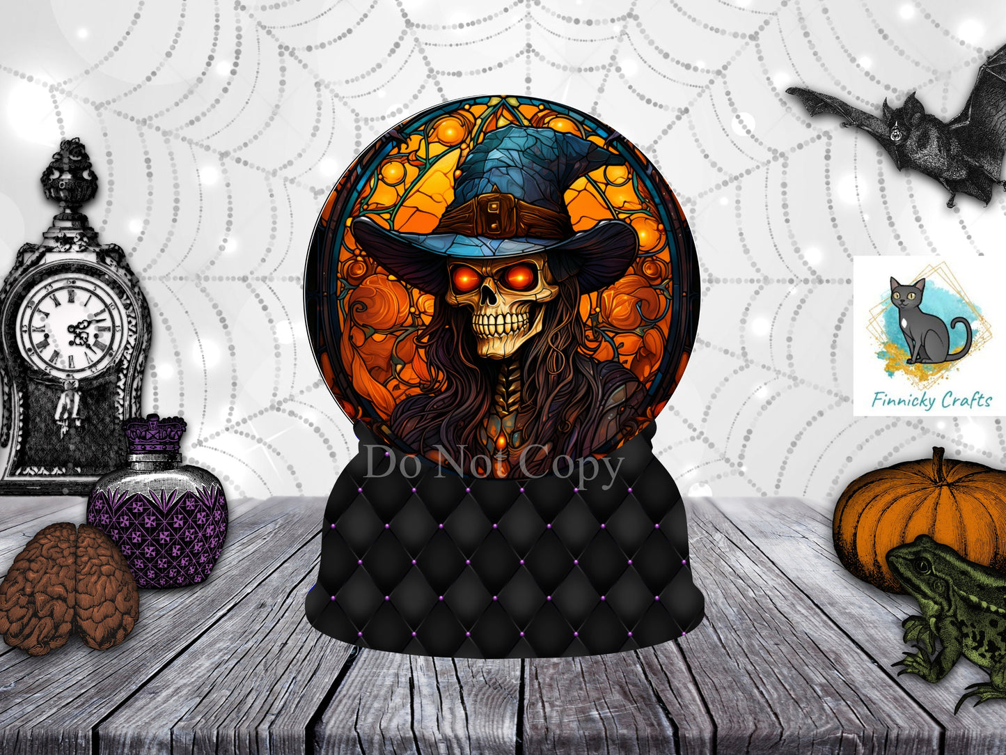 Bundle Halloween Snow Globe, Crystal Ball, Sublimation, Digital, PNG Design, Download for Earrings, Wall Décor, Door Hanger, Keychain