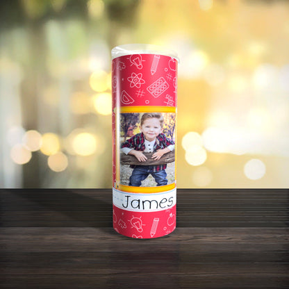 Lunch bag png, Tumbler png, Neoprene, school, customizable, straight tumbler wrap, sublimation, png