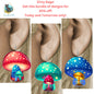 Mushroom Earrings Bundle Sublimation, Digital, PNG, Design, Download