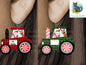 Tractor, Farmer, Special Delivery, Santa, Reindeer, Sublimation, Digital, PNG, Design, Download Only, Ornament, Decoration, Sign