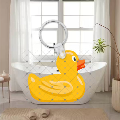 Rubber Ducky, Sailor Ducky, Mallard Ducky Keychains, Sublimation, Digital, PNG, DTF, Design, Download Only