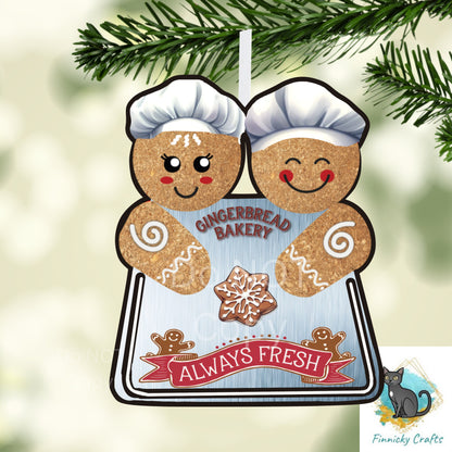 Gingerbread  Pan, Gingerbread Man, Gingerbread Girl Digital, PNG, Design, Download, Door Hanger, Ornament
