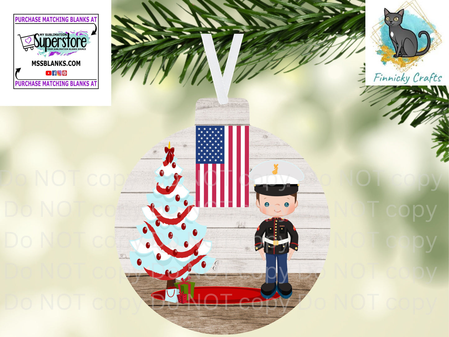 Bulb, Bobber, Military, Army, Marines, Navy, Christmas, Digital, PNG, Download, Ornament, Sublimation, Coaster, Round, Christmas, Badge Reel